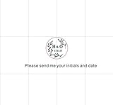 Material: metal Dos iniciales personalizadas con sello de sello de cera de fecha, sello de sello de cera personalizado, sellos de invitación de boda, regalo de boda, sello de madera personalizado, con asa