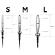 LZMYZ Elektro Shock Penis Plug Set, Metall Sexuelle Elektrostimulation Dilator Harnröhre Urethral Dilator SM E-Stim Sex Toy Prostata Stimulation Masturbation Sexspielzeug für Männer