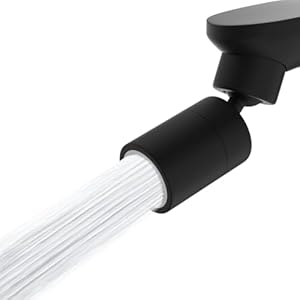 WOLYKIER 360° Schwenkbarer Wasserhahn-Luftsprudler Schwarz