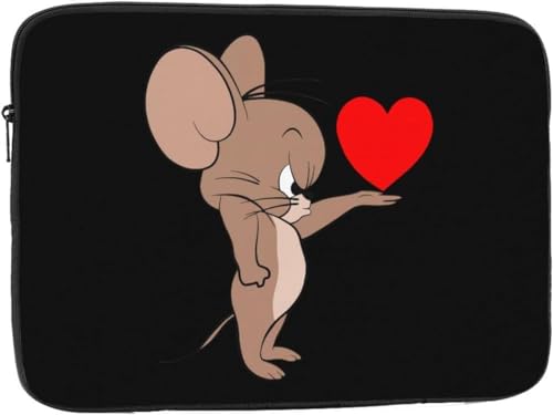 トムとジェリー パソコンケース タブレットケース 耐衝撃撥水加工 ノートパソコン ケース 通勤 通学 旅行 出張 ノートpc ケース ビジネス おしゃれ 軽量パソコンバッグ 15 inch