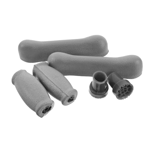 EXAOMBLE 6個 松葉杖 アクセサリー ブレスレット スパンコール ホワイト レース ギャング ロッド 多用途 手袋 交換用 足 松葉杖 巻き取り コーム 小 動物 キー チェーン セーター