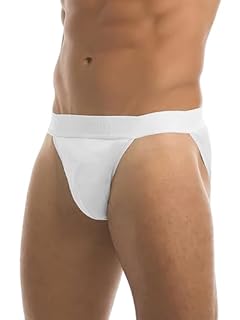 GARDA - 6 Slip Tanga Uomo 100% Filo di Scozia Art.0950 (Bianco, 3/S)