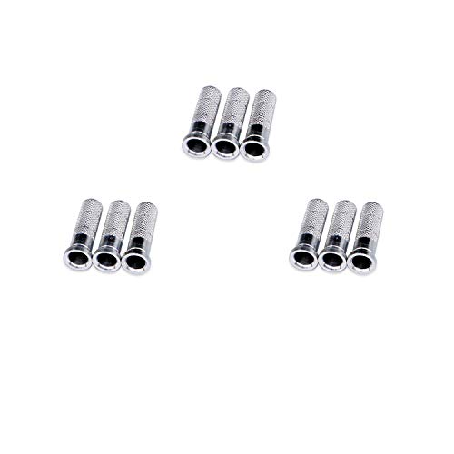 Tiger Archery Aluminum Inserts .244/6.20Mm& Bullet Field Points 5/16 Archery Practice Tips For Carbon Arrow Shaft… (Arrow Insert 24Pcs) #TOP2