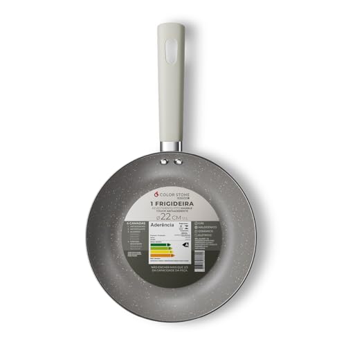 Euro Home - Frigideira 22 cm de Alumínio com Antiaderente Intense Fendi - ALU3687-FD