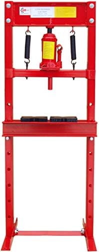 Bild 4 - CARMAX Werkstattpresse 12T Hydraulikpresse + Druckstücksatz 52-TLG. – Rahmenpresse hydraulisch Dornpresse 12000kg