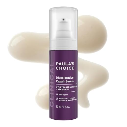 Paula's Choice CLINICAL Discoloration Repair Face Serum with Tranexamic Acid, Facial Serum for Stubborn Dark Spots, Post-Acne Marks & Sun Damage, Fragrance-Free, 1 Fl Oz