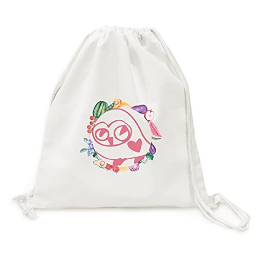Sac en tissu pliable oiseau cabas réutilisable légumes fruits grand sac de courses en toile