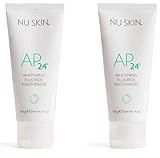 NU SKIN - AP-24 Weissning Toothpaste Sanfte Fluorid-Zahnpasta zum Aufhellen - Mundpflege Gesundheitsschädliche Peroxide - Frei von Perlweißer Zahnweißer x2