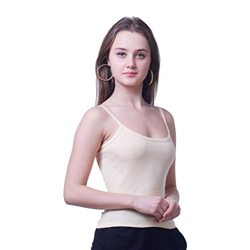 Image of Splash Women's Camisole Slip|Fine Cotton Rich Spaghetti Top for Women and Girls - 120