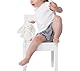 Petit Bateau Baby Mädchen A0CP1 Kurzarmbluse, Weiß, 18 Monate