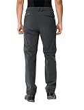 VAUDE Wanderhose Herren Farley Stretch T-Zip Pants III, Wasserabweisende Herren Wanderhose Zip Off, atmungsaktive Trekkinghose mit Hosenbund, komfortabel & schnelltrocknend
