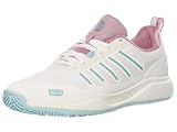 K-Swiss Ultra Court Padel, Tenis Shoe Mujer, Wht Lilas Turquesa Pastel, 41 EU