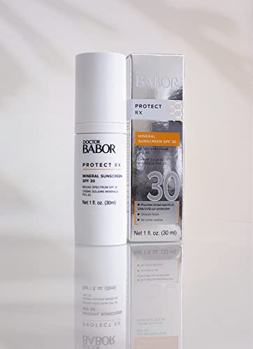 Doctor Babor Protect Rx Mineral Face Sunscreen For Sensitive Skin Spf 30 - Facial Sunscreen Lotion, Clean & Lightweight Mineral Sunscreen For Face 1Oz #TOP5