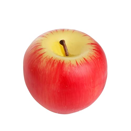 MOLUCKFU Simulated Craft Candles Mini Size Artificial Fruit Candles for Christmas Wedding Decorations Home Decor