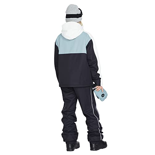 Volcom Women's Standard Rossland Insulated Snowboard Ski Winter Hooded Jacket, Ice Green S3, Medium #TOP4
