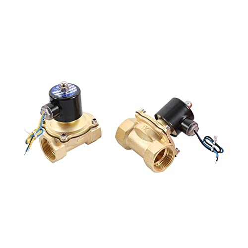 Électrovanne laiton 1,25" 24V haute durabilité pour installations hydrauliques