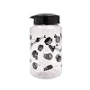 Lixit-Food-and-Treat-Storage-Jars-for-Dogs-Cats-Small-Animals-and-Birds-128oz-Cats-Black Food and Treat Storage Jars for Dogs