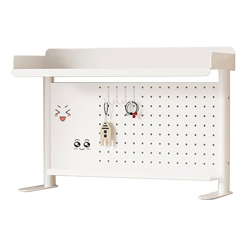 Support d'affichage et étagère de rangement de bureau à pince pour organiser sans percer