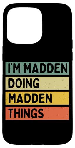 I'm Madden Doing Madden Things �ʔ������� �X�}�z�P�[�X iPhone 15 Pro Max �p