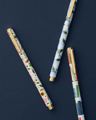 Bolígrafo RIFLE PAPER CO. de acero y latón: escritura fina y elegante 6
