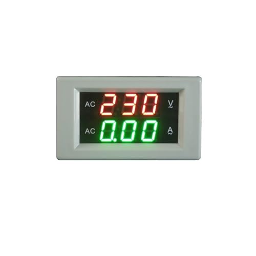 Voltmètre CA monophasé YB4835VA avec transformateur de courant split blanc - 5
