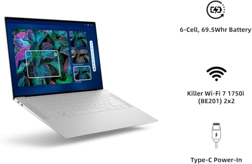 Image of NewDe.l.l 14 Premium (XPS14 2025) High Performance Laptop 14.5 inch 2K Display Ultra 7 Processor 255H 32GB RAM 1TB SSD Geforce RTX 4050 Graphics Backlit RGB IR Cam WiFi 7 Fingerprint Win 11Pro Graphite