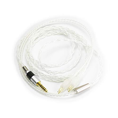NewFantasia HiFi Cable with 4.4mm Male Balanced Compatible with Sennheiser HD650, HD600, HD580, HD660S, HD58X, Massdrop HD6XX Headphone and Compatible Sony WM1A, NW-WM1Z, PHA-2A