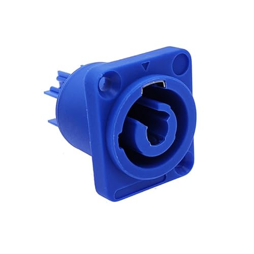 Connecteur Powercon 3 broches femelle prise panneau 20A 250V bleu