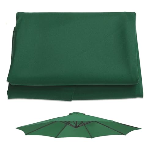 Tissu de rechange pour parasol de terrasse 300cm anti UV bâche 6 8 bras