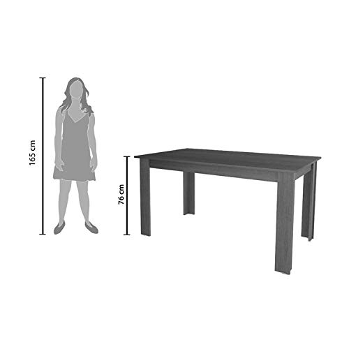 Conjunto Sala de Jantar Rosie Madesa Mesa Tampo de Madeira com 4 Cadeiras - Rustic/Hibiscos