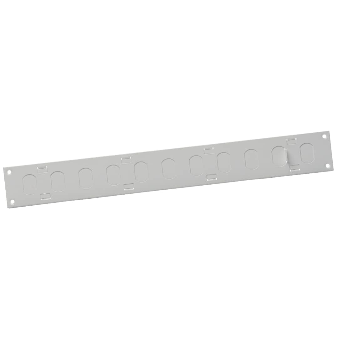 White 400X50mm (16X2") Sliding Grille Made Of Sheet Steel – Ventilation Grille, Exhaust Grille, Made By Europlast