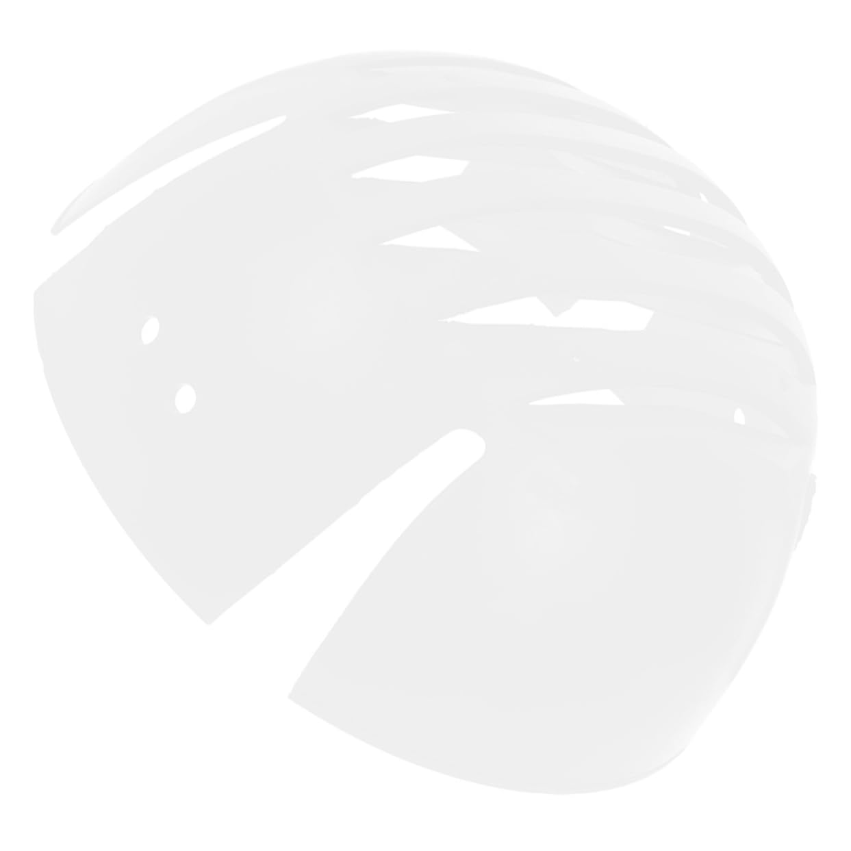 Tofficu Doublure De Casque De Plein Air Casquette Anti-heurt Dur Hommes Hardhats Sécurité Chapeau Remplacement De L'insert du Casque Doublures De Casque Plastique Blanche