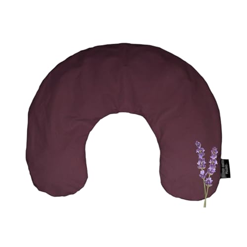Mother Earth Pillows Small Triggerpoint Pillow for Neck and Shoulders (Eggplant - Soothe Herbal Blend)