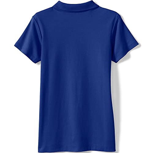 Image of Lands' End School Uniform Girls Short Sleeve Feminine Fit Interlock Polo Shirt