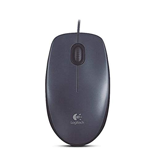 ماوس M90 بمنفذ USB للكمبيوتر واللاب توب من لوجيتيك