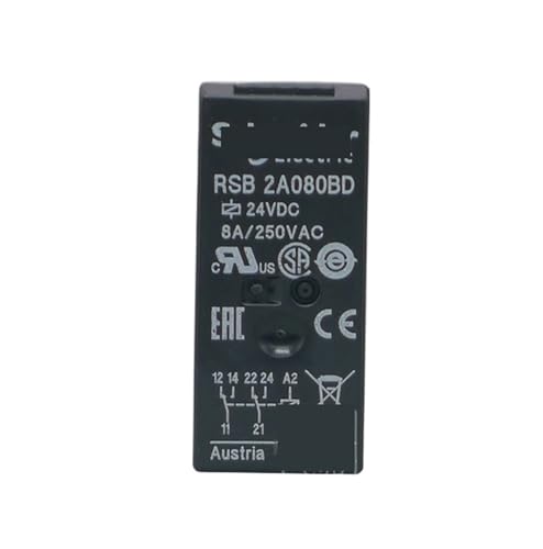 Relais intermédiaire B2A080BD 2CO 24VDC contre les surtensions