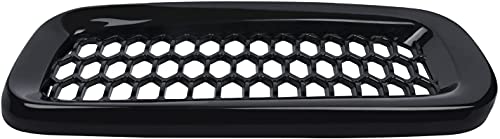 Image of YMT 7PCS Front Grille Inserts Black Mesh Grill Guard Cover Trim Fit for Jeep Renegade 2015 2016 2017 2018
