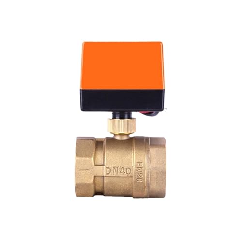 Vanne à bille électrique en laiton 1/2 à 3 lignes et 2 points de commande 220V - 5