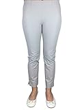 Schlupfhose Seductive Hose Sabrina Kontrast Slim fit hellgrau Pearl 923424 953537 (34)