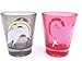 JUST FUNKY Overwatch Character 2 oz. Shot Glass 4-Pack, Color: Tracer, D.Va, Mercy, and Symmetra. Set of 4 Mini Glasses., EG-10-18-115461
