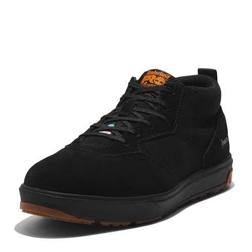 Timberland PRO - Timberland PRO Men's CSA Berkley Chukka Composite Safety Toe Puncture Resistant Industrial Casual Work Shoe, Black, 10.5 Wide