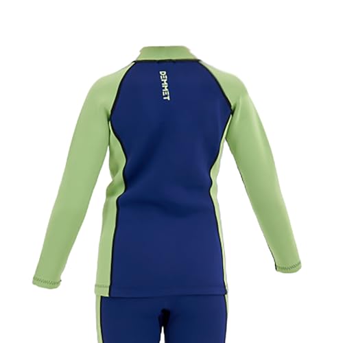 Kids Wetsuit Top Jacket 1.5mm/3mm Neoprene Wetsuit Kids Long Sleeve Wetsuit Top Boys Girls Wetsuit Shirt Front Zipper Swimsuit Wet Suit Snorkeling Diving Swimming miniatura 3