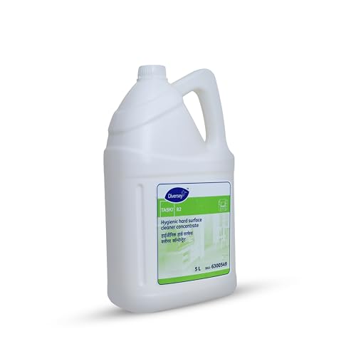 Image of Diversey Taski R2 Hygienic Hard Surface Cleaner Concentrate - 5 L | Effective Cleaning | Pleasant Fragrance | Professional Cleaning Solution (Pack of 3)