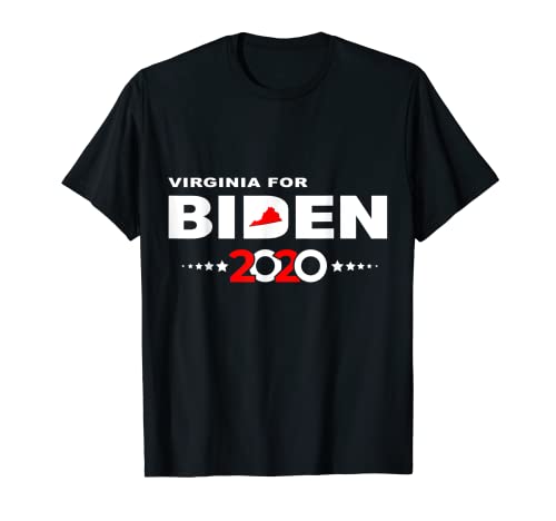 JOE Biden President 2020 - Virginia per la maglia Biden 2020 Maglietta