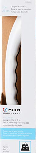 Moen Lr2250Dw 9-Inch Home Care Designer Hand Grip, Glacier White #TOP3