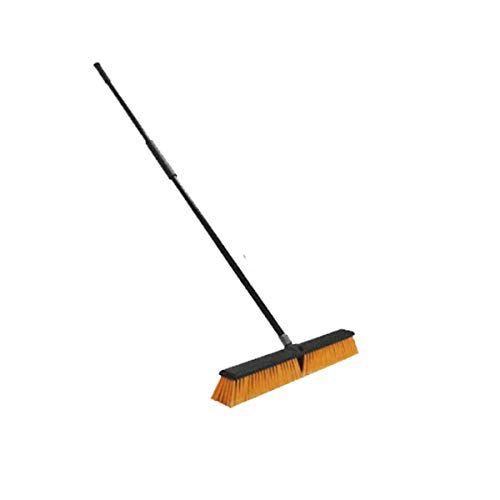 AIR O Matic 18" Heavy Duty Cleaning Floor Brush with Long Ha...
