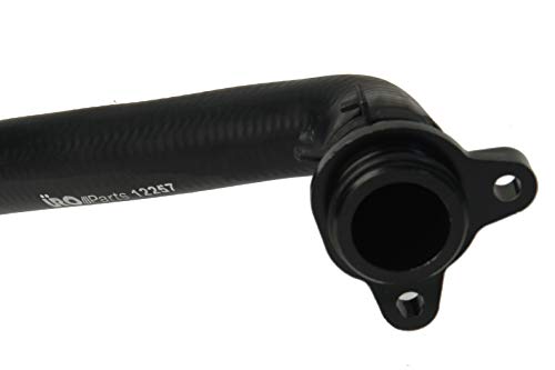 URO Parts 11537544638PRM Coolant Hose, Metal Connector vs OEM Plastic Connector; Cylinder Head to Thermostat Housing