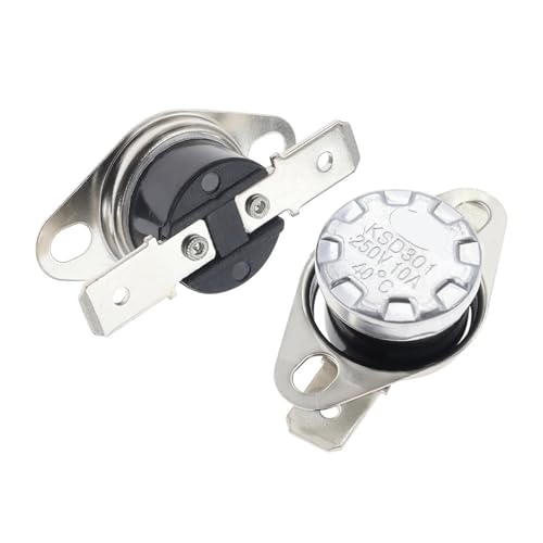 Termostato KSD301 para reparar cafeteras y mantener el agua siempre caliente