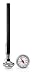 New Star Foodservice 34028 NSF Approved Instant Read Pocket Thermometer 1" Dial with Sleeve, Black