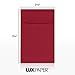 LUXPaper Coin Envelopes, Garnet, 2 1/4-Inch x 3 1/2-Inch, 50-Count